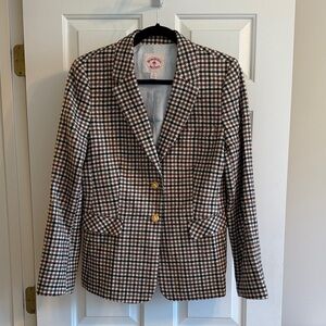 Brooks Brothers Women's Checkered Blazer - Gently Used
